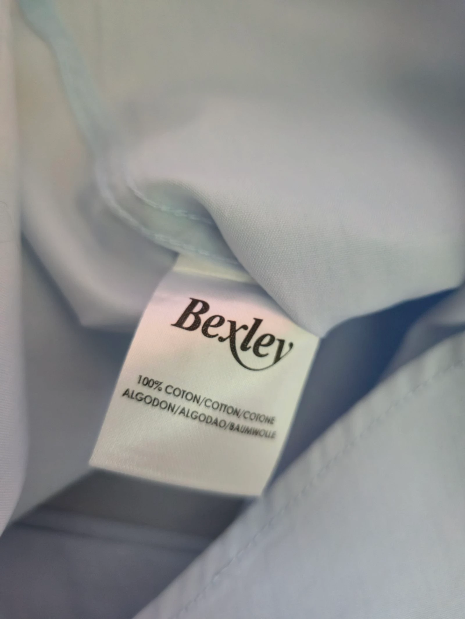 Camisa azul claro Bexley talla S – photo 8